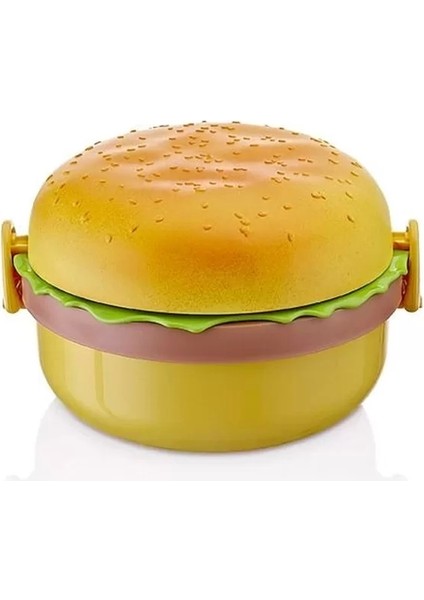 Hamburger Görünümlü Beslenme ve Saklama Kabı fiyatları