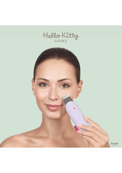 Hello Kitty Mikro Akım Siyah Nokta Temizleme Cihazı | MicroCurrent Skin Scrubber Blackhead Remover