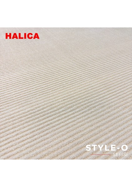 Styleo C416A Krem Renk Modern Halı