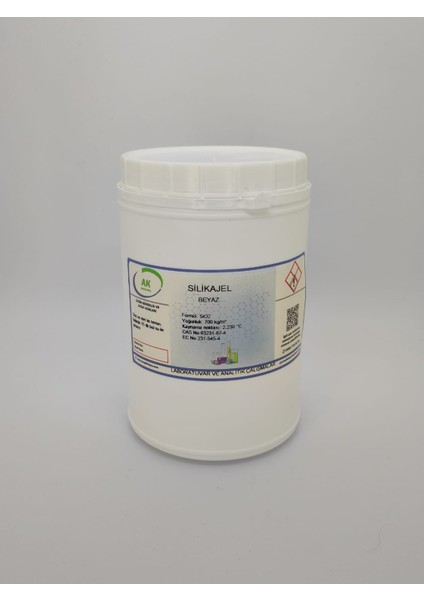 Silika Jel Beyaz (Sio2) 500 G