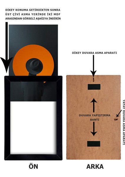 9 Adet 25X25 Çerçeve - Mdf Çerçeve - Fotoğraf Çerçevesi - Kare Çerçeve