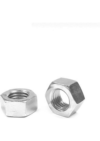 M20 Çelik Somun Dın 934 Altı Köşe 10 Adet