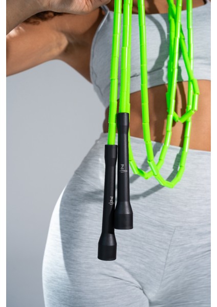 Meli Boncuklu Atlama Ipi