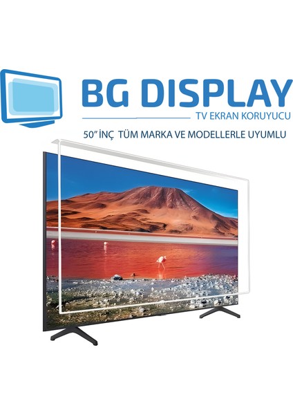50 Inç 125 Ekran Tv Ekran Koruyucu Gerçek Koruma