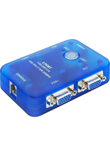 VGA Splitter Swıtch Çoklayıcı 2 Port Hadron HD-239