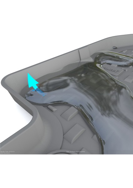 BMW 5 Seri F10 2013-2016 4.5D Havuzlu Paspas ve Rizline 3D Bagaj Havuzu Siyah fırsatları
