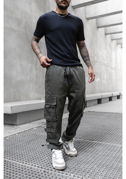 Khaki Green Jogger modelleri