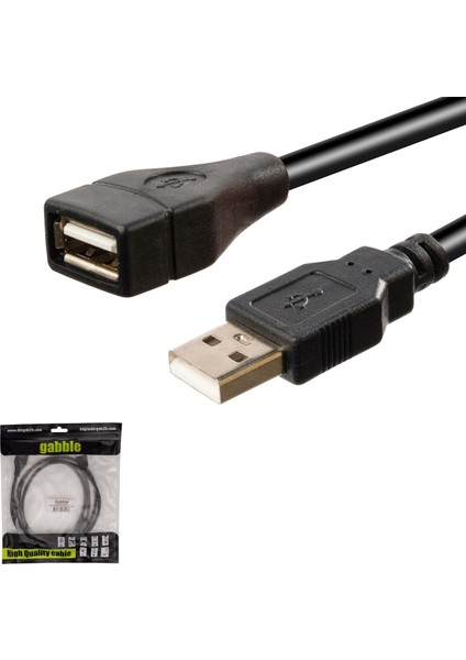 GAB-UK015 USB Uzatma Kablosu 1.5mt