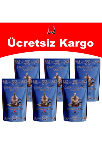 6' lı Dibek Osmanlı Kahvesi 150g