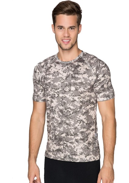 HZT18025 - Army Microfiber Erkek Tişört