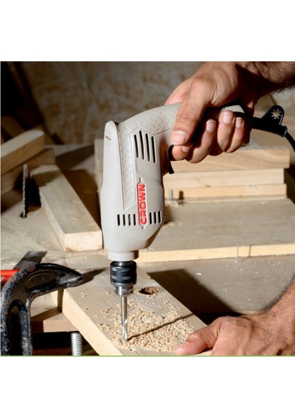 Devir Ayarlı Darbesiz Matkap 300W CT10125C | Bakır Sargılı, Anahtarsız Mandrenli ve Elektronik Hız Kontrollü Ekonomik Matkap fırsatları