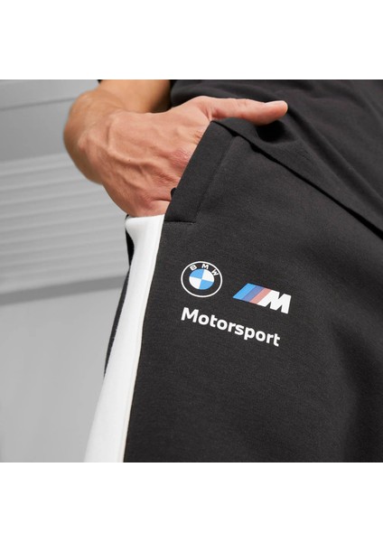 Erkek Siyah Puma Bmw Mms Mt7+ Track Pants Siyah Erkek Eşofman Altı