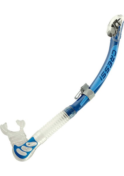 Alpha Ultra Dry Şnorkel Clear-Blue-Lıght Blue