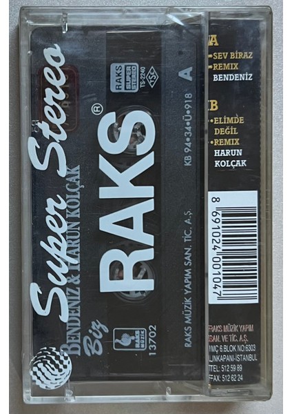 Harun Kolçak - Bendeniz - Biz Kaset