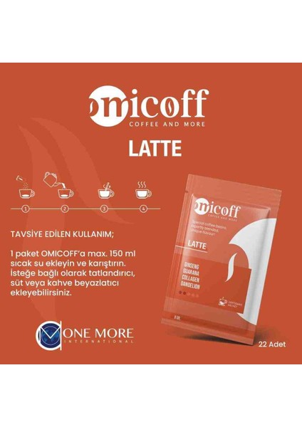 Kolojenli Kahve Latte