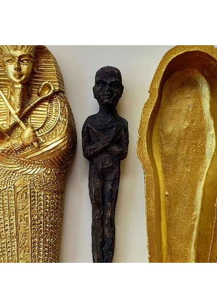 / Tutankhamun Besportble Decked Aksesuarları Antik Mısır Eser Koleksiyon Yeraltı Tanrısı Anubis Lahit Tabut Mumya Eklemek Heykelcik Kum Masa Dekor modelleri