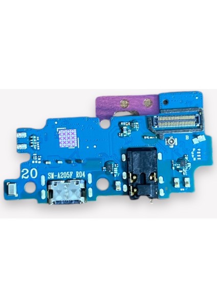 Samsung A20 ( A205 ) M10S Uyumlu Mikrofon ve Şarj Bordu Servis