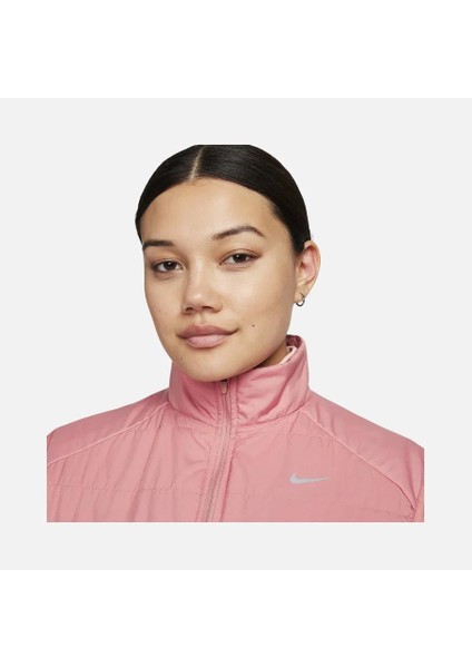 Therma-Fit Swift Running Full-Zip Kadın Pembe Koşu Spor Yelek FB7537-618 modelleri