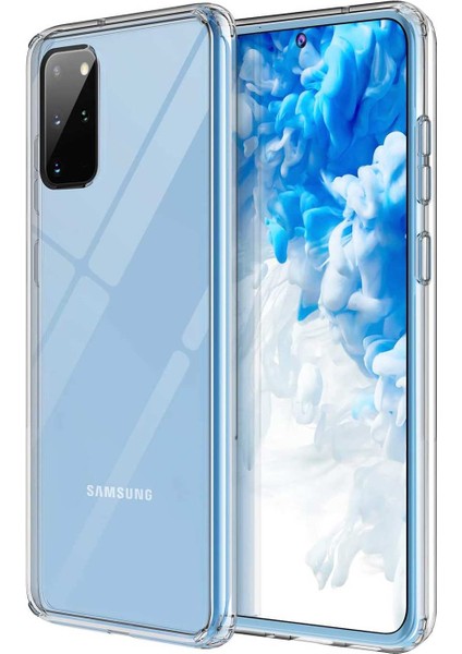 Samsung Galaxy S20 Plus Lux Seri Kamera Korumalı Şeffaf Kılıf