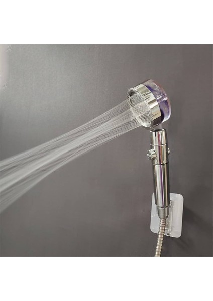 HOME Su Tasarrufu Adaptasyon Pervane Yüksek Basınçlı Duş Başlığı Sprey Turbo Fan