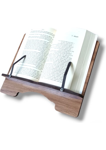 Ahşap Ayarlanabilir Kitap Okuma Standı Kademeli