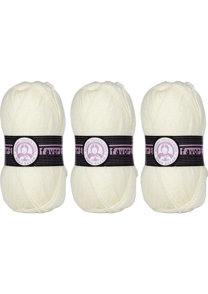 Favori El Örgü Ipi 100GR 0005 3 Adet