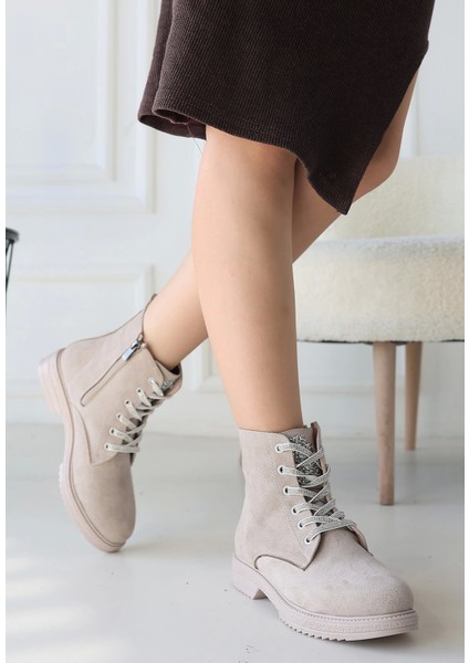 Kolly Bej Süet Bağcıklı Bot modelleri