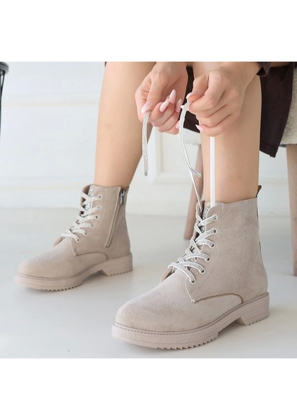 Kolly Bej Süet Bağcıklı Bot fırsatları