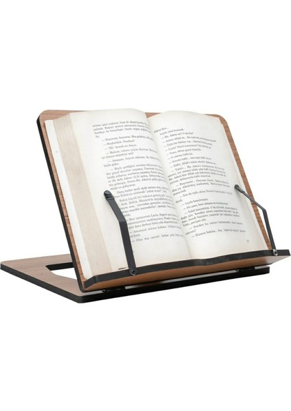 Ahşap Ayarlanabilir Kitap Okuma Standı Kademeli