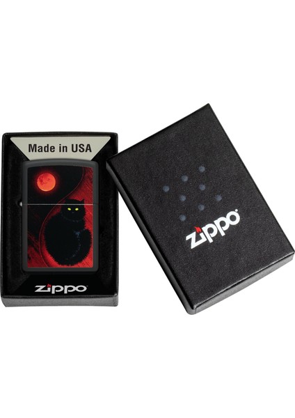 Zıppo Çakmak -48453 Black Cat Desıgn 2