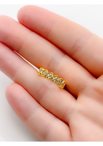 Tamtur Kalp Zirkon Taşlı Orbital PIERCING(1ADET)