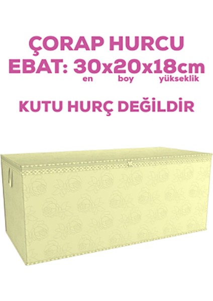4 Adet 55X90 Vakumlu Poşet Seti + 1 Adet Çorap Hurcu