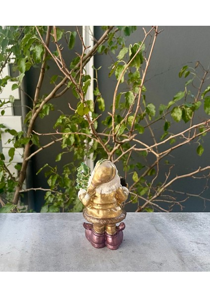 Noel Baba Gold Yılbaşı Biblo