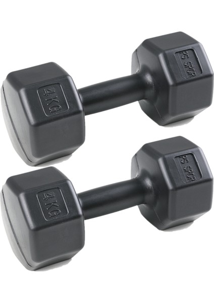 Ps Spor 2 Adet 4 kg Dambıl + Sayaçlı Ayarlanabilir El Yayı Sayaçlı Atlama Ipi