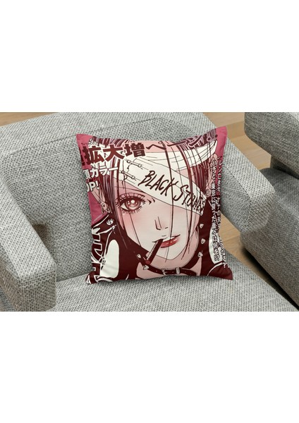 Nana New Desenli Kare Yastık Kılıfı