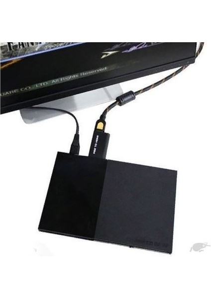 Ps2 Uyumlu To HDMI Tv Kablosu Çevirici Adaptör Dönüştürücü Playstation 2