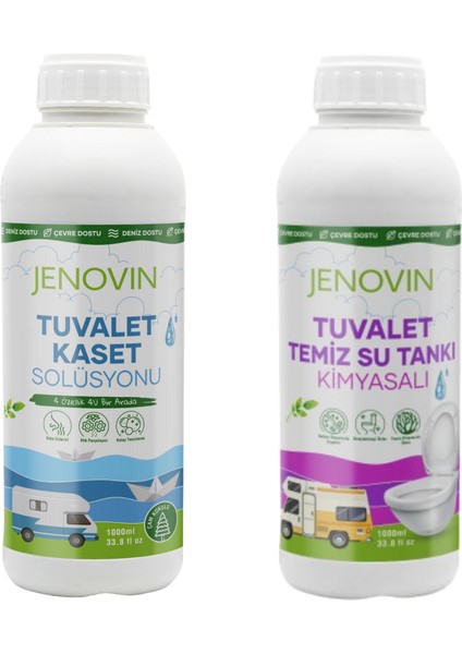 Sifon Temizliği Karavan & Tekne Tuvalet Kimyasalı 1L | Katı Atık Parçalama Çam Kokusu