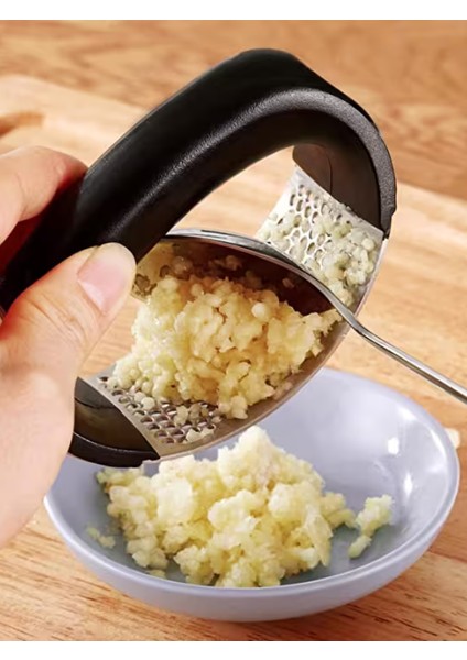 Paslanmaz Çelik Sarımsak Ezici Ezici Pratik Sarımsak Ezeceği- Metal Sarımsak Ezeceği modelleri