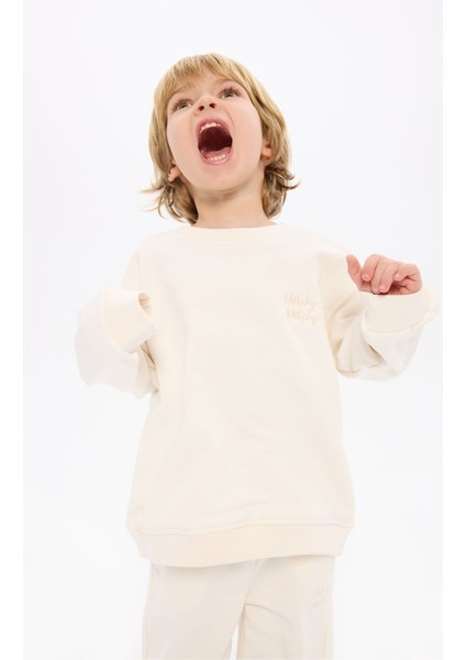 White Rose Çocuk Sweatshirt 7-8 Yaş