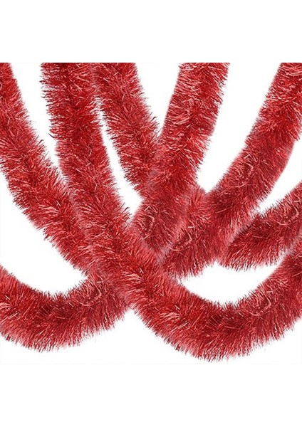 Parti Için Mega Kalın Sim Süs 2 Metre Uzunluk 10 cm Genişlik Kırmızı Ithal fiyatları