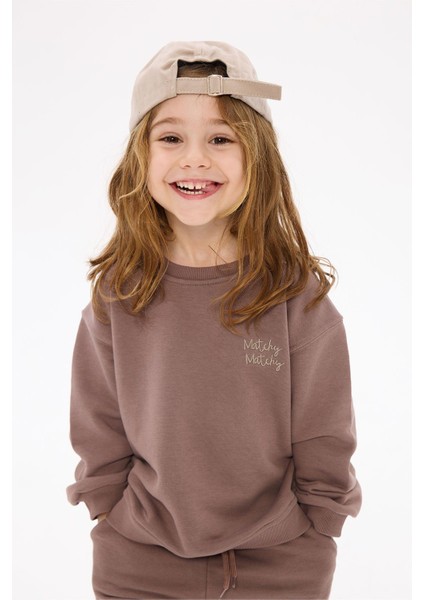 Espresso Çocuk Sweatshirt 7-8 Yaş