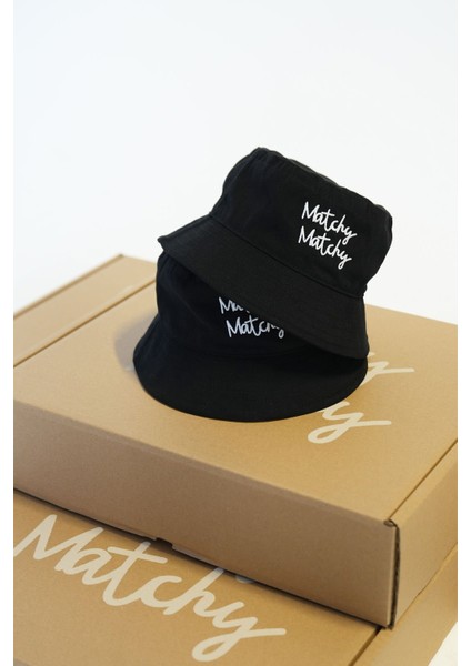 Black Çocuk Bucket Hat modelleri