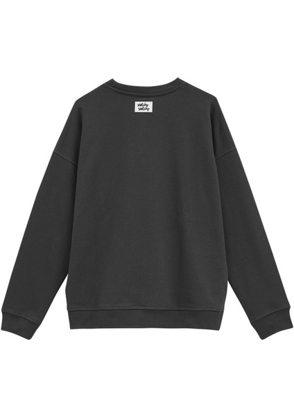 Antrasit Kadın Sweatshirt Xl indirimleri