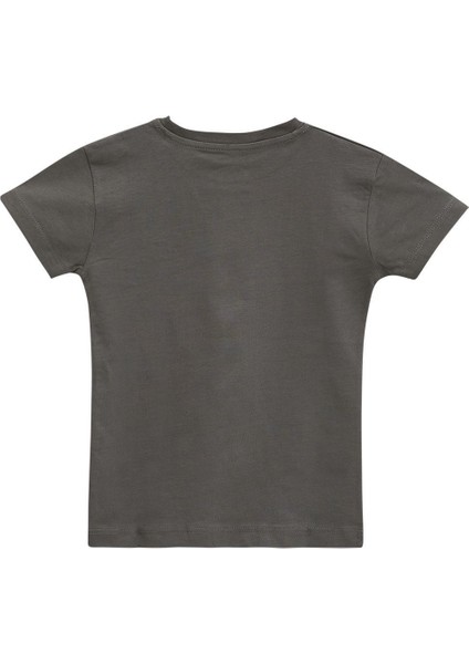 Antrasit Çocuk T-Shirt 5-6 Yaş fırsatları