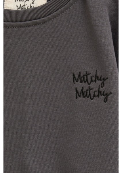 Antrasit Çocuk Sweatshirt 5-6 Yaş fiyatları