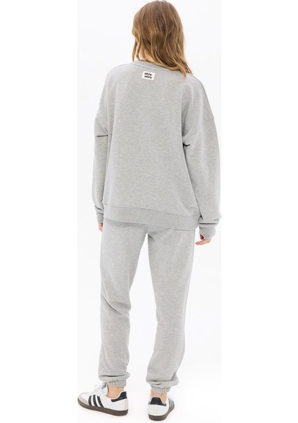 Grey Kadın Sweatshirt Xl fiyatları