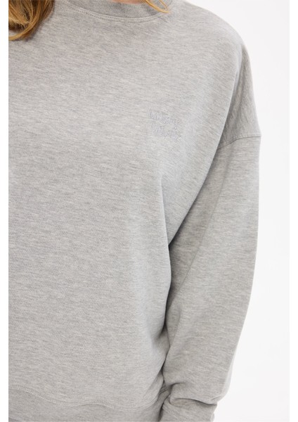 Grey Kadın Sweatshirt Xl fırsatları