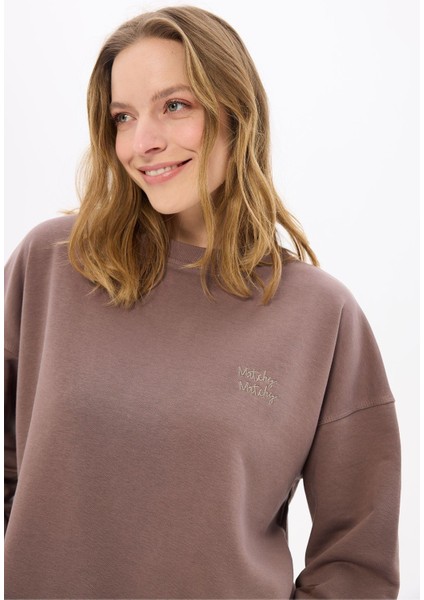 Espresso Kadın Sweatshirt Xl fiyatları