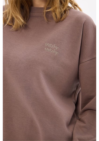 Espresso Kadın Sweatshirt Xl fırsatları