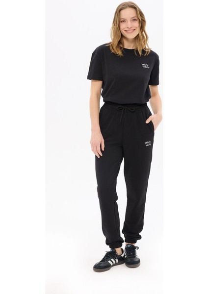 Black Kadın Sweatpant Xl